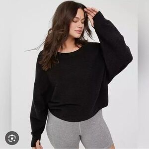 Aerie Home Stretch Drop Sleeve Sweater